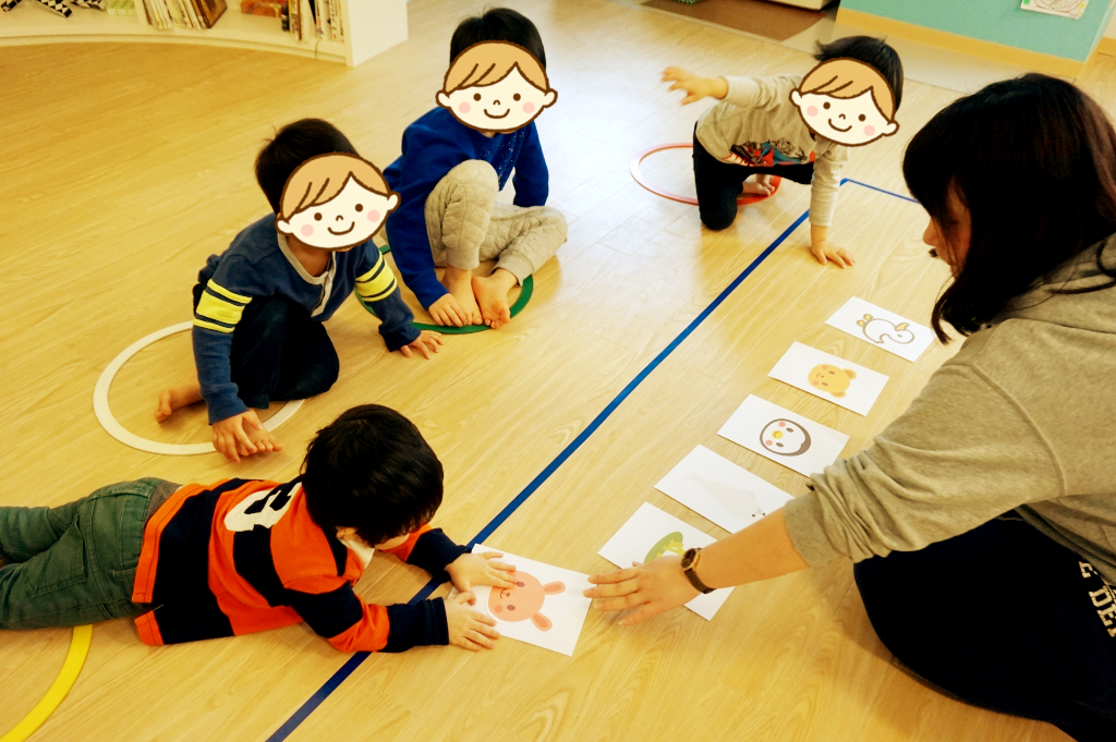 動物の顔を選んでいます・・うーん?