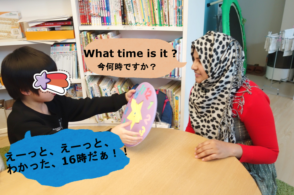 実用的な英語も教えてもらっています(>ω<)